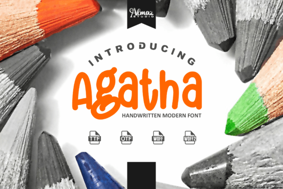 Agatha: The Fun Handwritten Font for Authentic Design