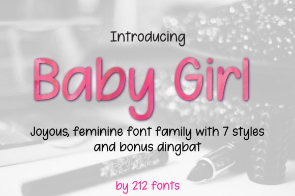 Baby Girl: A Handwritten Font for Friendly Branding
