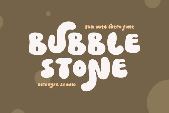 Bubble Stone: A Vintage Script for Modern Projects