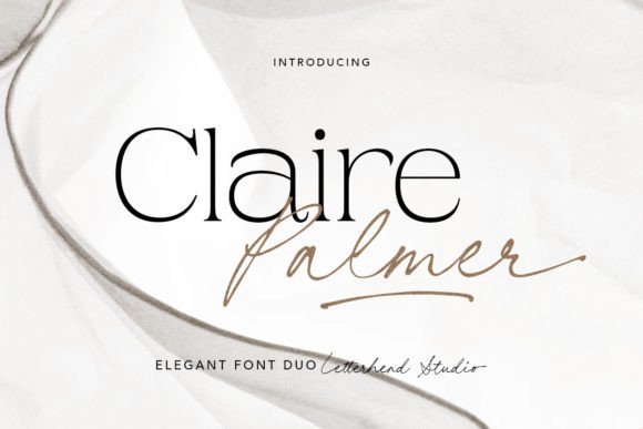 Claire Palmer: A Font Duo for Timeless Brand Identity