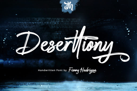 Deserttiony: A Brush Script for Modern Creatives