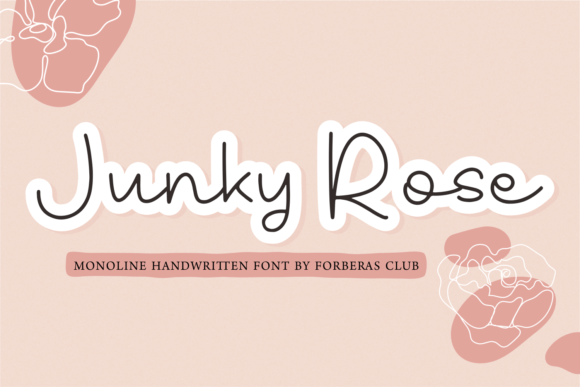 Junky Rose: Crafting Visual Narratives with Elegant Handwriting