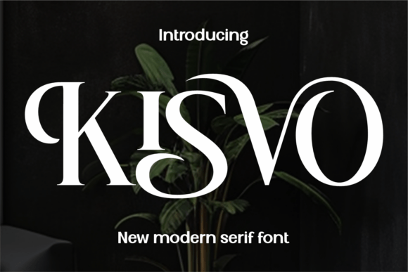 Kisvo: Where Calligraphic Soul Meets Modern Serif Strength
