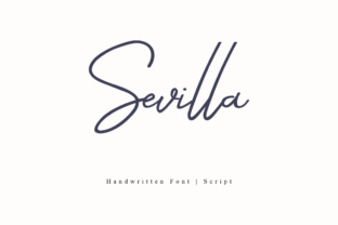 Sevilla: A Modern Signature Font for Elegant Branding