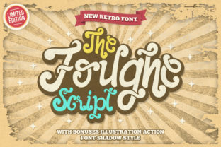 The Foughe Script: A Font with Vintage Soul and Modern Strength